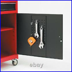 Mechanics Tool Chest Wheeled Tool Box Lockable Heavy Duty Roller Cabinet