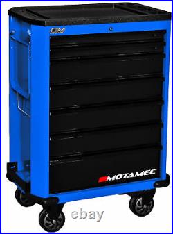 Motamec Motorsport M90 Roller Cabinet Tool Chest RollCab Box Blue / Black