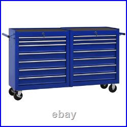 New Roller Tool Cabinet Storage Chest Box Garage Workshop ToolBox With Drawer