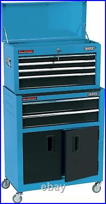 Portable Roller Tool Toolbox Top Chest Drawer Cabinet Garage Storage 24