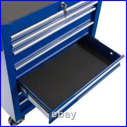 Pro TOOLS AFFORDABLE STEEL CHEST BLUE TOOL BOX ROLLER CABINET 7 DRAWERS