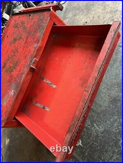 Rare Genuine Vintage Classic Snap On Tool Chest Box Cabinet Roll Cab