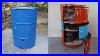 Reuse Old Oil Drum As Mobile Tool Cabinet Build Tool Storage From Old Oil Drum