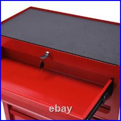 Roller Tool Cabinet 7 Drawer Roll Cab Metal Toolbox Storage Chest Trolley Wheels
