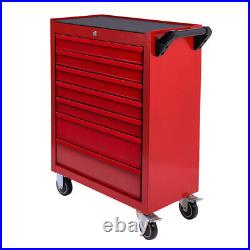 Roller Tool Cabinet Storage Chest Box Garage Workshop 7 Drawers Tools Cupboards