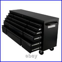 Roller Tool Chest Trolley Cabinet Mobile Stoarge Box 15 Drawers Garage Workshop