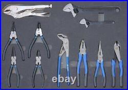 SP Tools Tech Series Roller Cabinet Tool Kit 369 piece Metric/SAE Blue/Black