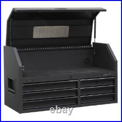 Sealey 17 Drawer Roller Cabinet and Integrated Power Strip Black