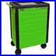 Sealey 7 Drawer Push To Open Hi Vis Tool Roller Cabinet Green