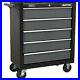 Sealey AP2505B Black Heavy Duty Roller Cabinet 5 Drawer Tool Chest B. Bearing DS