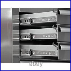 Sealey Premier 11 Drawer Wide Stainless Steel Roller Cabinet Stainless Steel