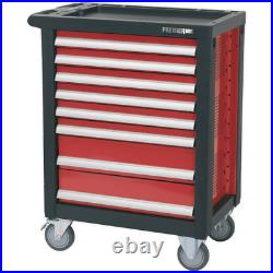 Sealey Premier 8 Drawer Roller Cabinet Black / Red