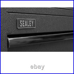 Sealey Soft Close 6 Drawer Tool Roller Cabinet Black