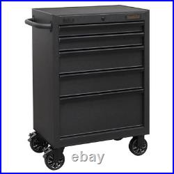 Sealey Superline Black Edition 9 Drawer Roller Cabinet and Tool Chest Black