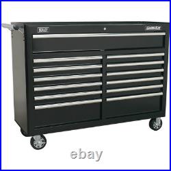 Sealey Superline Pro 23 Drawer Roller Cabinet and Tool Chest Black