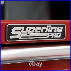 Sealey Superline Pro 7 Drawer Heavy Duty Roller Cabinet Red