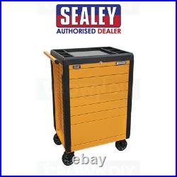 Sealey Tools Trolley 7 Push Open Drawer Roller Cabinet Tool Box Garage Workshop