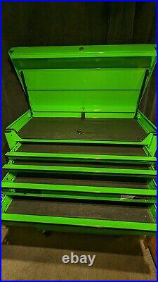 Snap On 40 Inch Tool Box, Cabinet Roll Cab, Extreme Green (Mac Clarke Halfords)