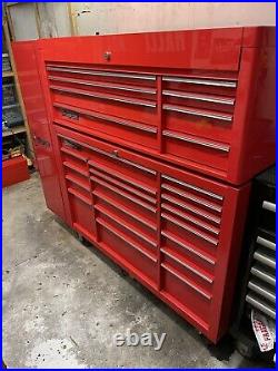 Snap On 53 Stack With Side Locker, Roll Cab, Top Box, Tool Box