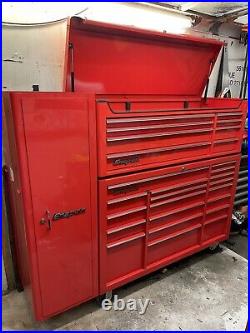 Snap On 53 Stack With Side Locker, Roll Cab, Top Box, Tool Box
