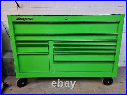 Snap On KRA2422 55 roll cab / tool cabinet in Extreme Green
