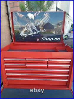Snap On Tool Box, Roll Cabinet, Chest with decals