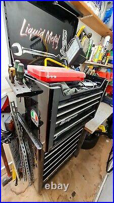 Snap On Tool Cabinet Roller Cab and Top Box Limited Edition Liquid Metal