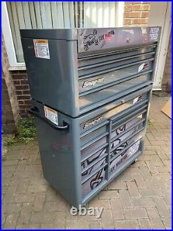 Snap On Tools Top Box And Roll Cab, 40 Stack With Locker, Guy Martin Toolbox