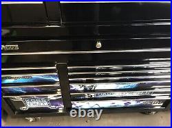 Snap on tool chest Box Roll Cabinet Black Classic 78