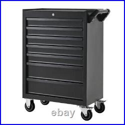 Tool Box Chest Roller Cabinet Lokcable Tool Trolley on Wheels 7 Drawers Storage