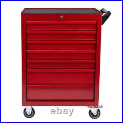 Tool Chest 7 Drawers Roller Cabinet Roll Cab Tool Box Multi-Purpose Trolley Cart