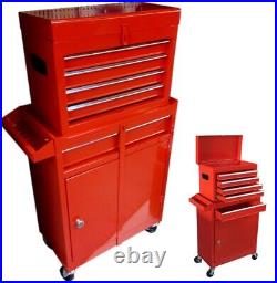 Tool Chest Box Large Top Cabinet Top Rolling Roll Cab Box Us Ball Bearing Slides