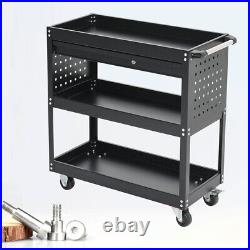 Tool Chest Cabinet Large Locking Drawer Roller Tool Shelf Holder Storage Trolley