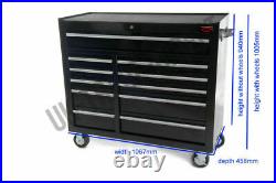 Tool Chest Professional Mechanics Roll Cab Top Box With US Ball Bearing Slides