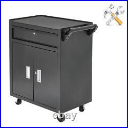Tool Chest Trolley Cabinet with Tools Steel Workshop Storage Chest Roll Cab Box