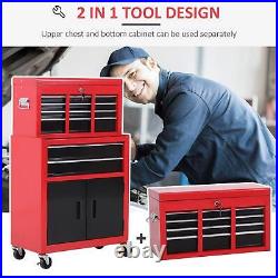Toolbox Tool Top Chest Box Rollcab Roll Cab Cabinet Garage Storage with Wheels