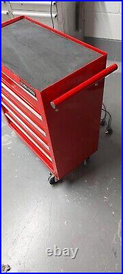 US PRO TOOLS 5-Drawer Workshop Tool Cabinet Red Roll Cab