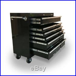 US Pro Tools Tool Chest Box roll cabinet toolbox black box FINANCE AVAILABLE