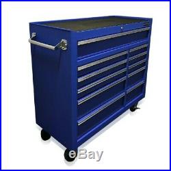 US Pro Tools Tool Chest Box roll cabinet toolbox blue box FINANCE AVAILABLE