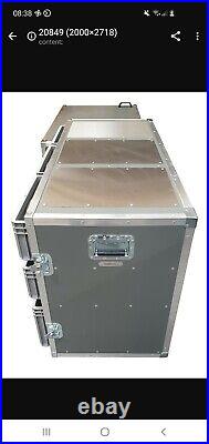 VMEP Motorsport Flight Case Roll Cabinet Tool Box Chest 9 Box In Grey