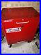 Vintage Beach Industries Tool Box Bottom Chest Roller Cabinet
